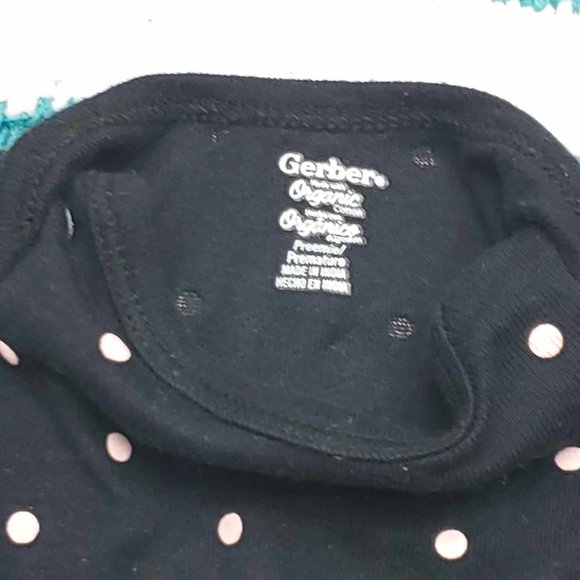 Set of 3 Black Patterned Onsies (Preemie) |Carters, Gerber - Picture 8 of 8